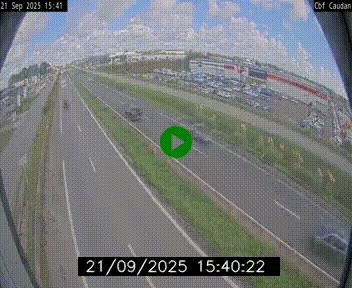 <h2>Webcam sur la N165 à hauteur de Caudan, dans le Morbihan.</h2>