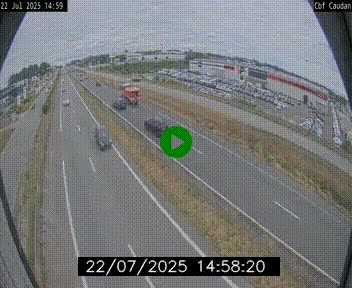 <h2>Webcam sur la N165 à hauteur de Caudan, dans le Morbihan.</h2>