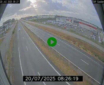 <h2>Webcam sur la N165 à hauteur de Caudan, dans le Morbihan.</h2>