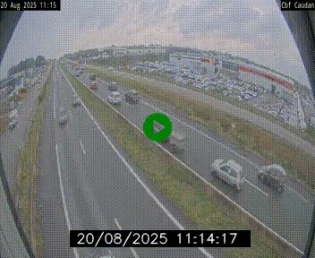 <h2>Webcam sur la N165 à hauteur de Caudan, dans le Morbihan.</h2>