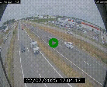 <h2>Webcam sur la N165 à hauteur de Caudan, dans le Morbihan.</h2>