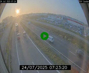 <h2>Webcam sur la N165 à hauteur de Caudan, dans le Morbihan.</h2>