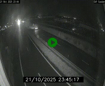 Webcam sur la N165 à hauteur de Caudan, dans le Morbihan.