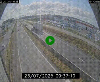 <h2>Webcam sur la N165 à hauteur de Caudan, dans le Morbihan.</h2>
