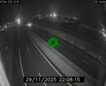Webcam sur la N165 à hauteur de Caudan, dans le Morbihan.