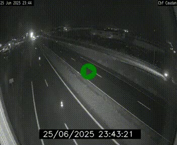 Webcam sur la N165 à hauteur de Caudan, dans le Morbihan.