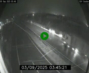Webcam sur la N165 à hauteur de Caudan, dans le Morbihan.