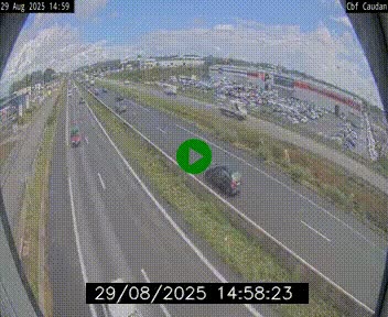 <h2>Webcam sur la N165 à hauteur de Caudan, dans le Morbihan.</h2>