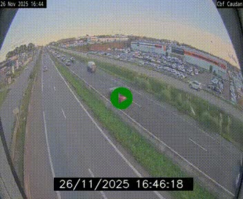 <h2>Webcam sur la N165 à hauteur de Caudan, dans le Morbihan.</h2>