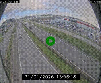 <h2>Webcam sur la N165 à hauteur de Caudan, dans le Morbihan.</h2>