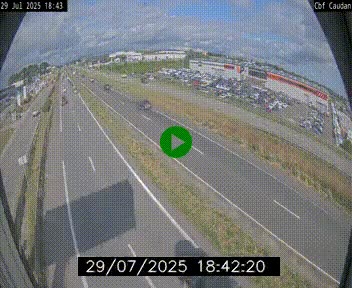 <h2>Webcam sur la N165 à hauteur de Caudan, dans le Morbihan.</h2>