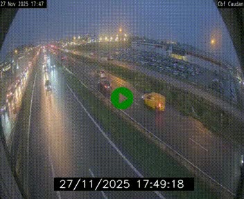 <h2>Webcam sur la N165 à hauteur de Caudan, dans le Morbihan.</h2>