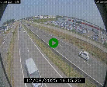 <h2>Webcam sur la N165 à hauteur de Caudan, dans le Morbihan.</h2>