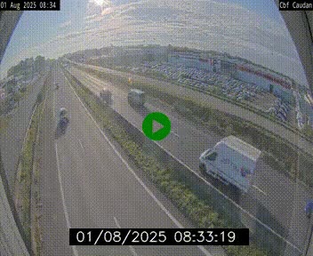 <h2>Webcam sur la N165 à hauteur de Caudan, dans le Morbihan.</h2>