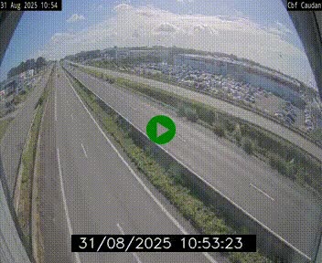 <h2>Webcam sur la N165 à hauteur de Caudan, dans le Morbihan.</h2>