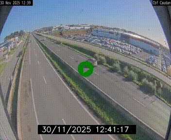 <h2>Webcam sur la N165 à hauteur de Caudan, dans le Morbihan.</h2>