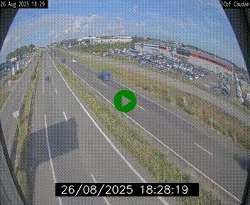 <h2>Webcam sur la N165 à hauteur de Caudan, dans le Morbihan.</h2>