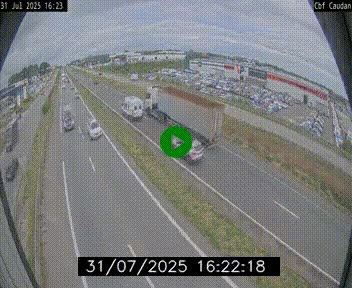 <h2>Webcam sur la N165 à hauteur de Caudan, dans le Morbihan.</h2>