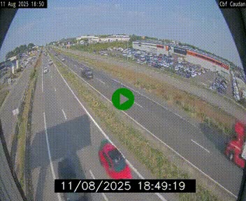 <h2>Webcam sur la N165 à hauteur de Caudan, dans le Morbihan.</h2>