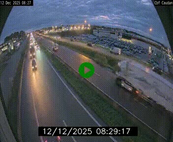 <h2>Webcam sur la N165 à hauteur de Caudan, dans le Morbihan.</h2>