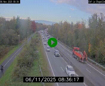 <h2>Webcam sur le périphérique de Nantes (N844) à hauteur de Porte de la Chapelle, au nord de la ville</h2>