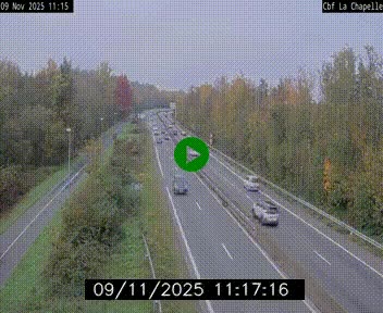 <h2>Webcam sur le périphérique de Nantes (N844) à hauteur de Porte de la Chapelle, au nord de la ville</h2>