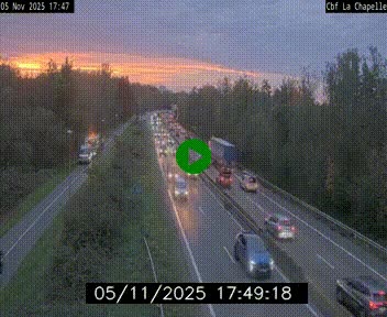 <h2>Webcam sur le périphérique de Nantes (N844) à hauteur de Porte de la Chapelle, au nord de la ville</h2>