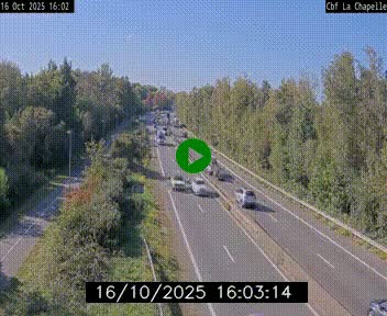 <h2>Webcam sur le périphérique de Nantes (N844) à hauteur de Porte de la Chapelle, au nord de la ville</h2>