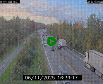 <h2>Webcam sur le périphérique de Nantes (N844) à hauteur de Porte de la Chapelle, au nord de la ville</h2>