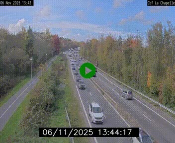 <h2>Webcam sur le périphérique de Nantes (N844) à hauteur de Porte de la Chapelle, au nord de la ville</h2>