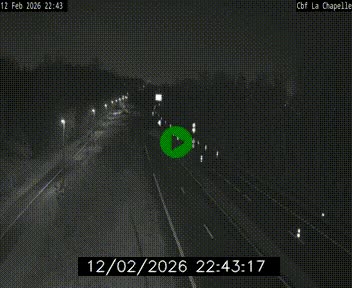 <h2>Webcam sur le périphérique de Nantes (N844) à hauteur de Porte de la Chapelle, au nord de la ville</h2>