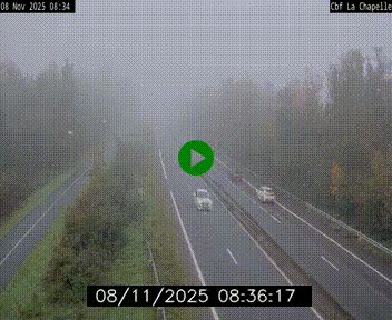 <h2>Webcam sur le périphérique de Nantes (N844) à hauteur de Porte de la Chapelle, au nord de la ville</h2>