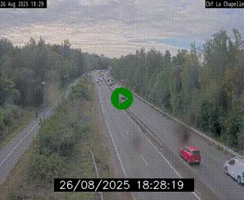 <h2>Webcam sur le périphérique de Nantes (N844) à hauteur de Porte de la Chapelle, au nord de la ville</h2>