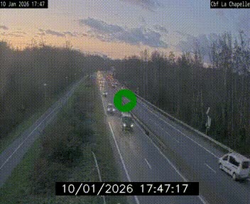 <h2>Webcam sur le périphérique de Nantes (N844) à hauteur de Porte de la Chapelle, au nord de la ville</h2>