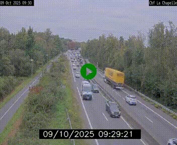 <h2>Webcam sur le périphérique de Nantes (N844) à hauteur de Porte de la Chapelle, au nord de la ville</h2>