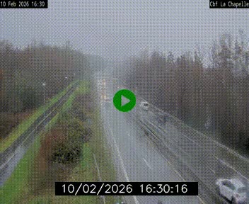 <h2>Webcam sur le périphérique de Nantes (N844) à hauteur de Porte de la Chapelle, au nord de la ville</h2>