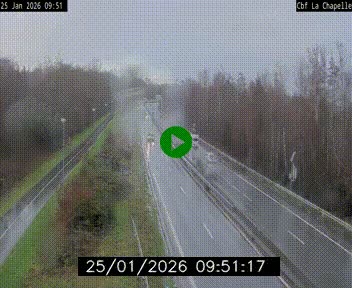 <h2>Webcam sur le périphérique de Nantes (N844) à hauteur de Porte de la Chapelle, au nord de la ville</h2>