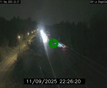 <h2>Webcam sur le périphérique de Nantes (N844) à hauteur de Porte de la Chapelle, au nord de la ville</h2>