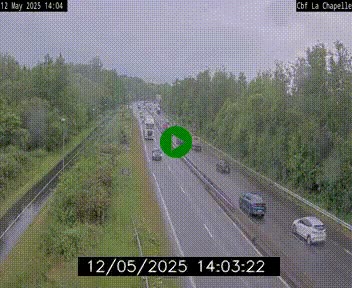 <h2>Webcam sur le périphérique de Nantes (N844) à hauteur de Porte de la Chapelle, au nord de la ville</h2>