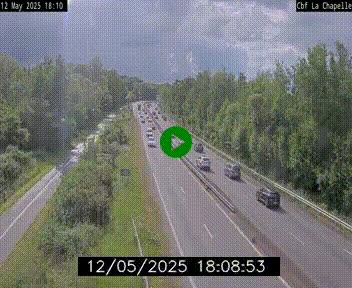 <h2>Webcam sur le périphérique de Nantes (N844) à hauteur de Porte de la Chapelle, au nord de la ville</h2>