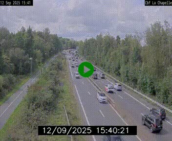 <h2>Webcam sur le périphérique de Nantes (N844) à hauteur de Porte de la Chapelle, au nord de la ville</h2>