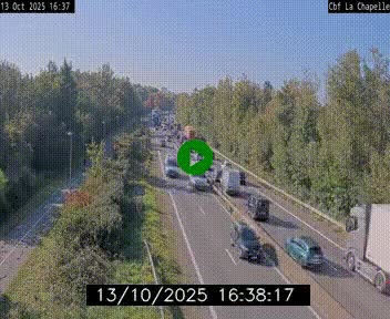 <h2>Webcam sur le périphérique de Nantes (N844) à hauteur de Porte de la Chapelle, au nord de la ville</h2>