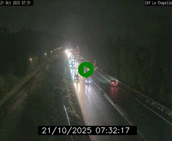 <h2>Webcam sur le périphérique de Nantes (N844) à hauteur de Porte de la Chapelle, au nord de la ville</h2>
