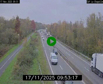 <h2>Webcam sur le périphérique de Nantes (N844) à hauteur de Porte de la Chapelle, au nord de la ville</h2>