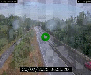 <h2>Webcam sur le périphérique de Nantes (N844) à hauteur de Porte de la Chapelle, au nord de la ville</h2>