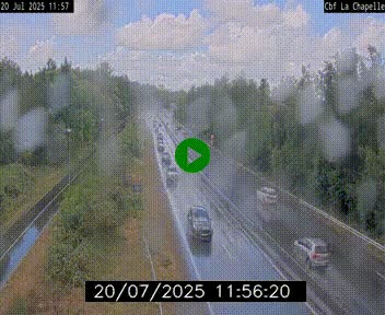 <h2>Webcam sur le périphérique de Nantes (N844) à hauteur de Porte de la Chapelle, au nord de la ville</h2>