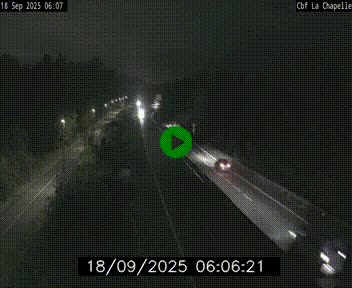 <h2>Webcam sur le périphérique de Nantes (N844) à hauteur de Porte de la Chapelle, au nord de la ville</h2>