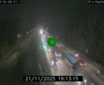 <h2>Webcam sur le périphérique de Nantes (N844) à hauteur de Porte de la Chapelle, au nord de la ville</h2>