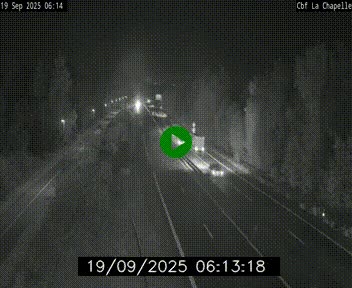 Webcam sur le périphérique de Nantes (N844) à hauteur de Porte de la Chapelle, au nord de la ville