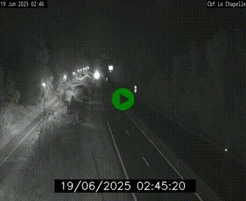 Webcam sur le périphérique de Nantes (N844) à hauteur de Porte de la Chapelle, au nord de la ville